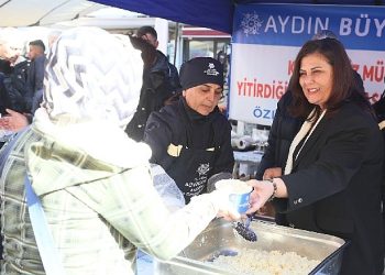 Aydın Büyükşehir Belediyesi’nden Miraç Kandili ve 6 Şubat zelzelesinde hayatını kaybeden vatandaşlar için hayır