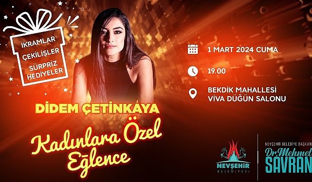 Bayanlara Özel Müzik Cümbüş Programı İçin Fiyatsız Bilet Dağıtımı Başladı