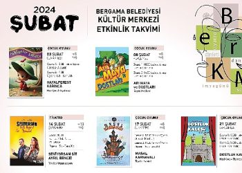 Bergama, Şubat Ayı Kültür Merkezi Aktiflik Takvimi Açıklandı