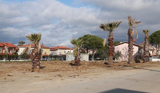 Burhaniye’nin Yeşil Alanları Artıyor