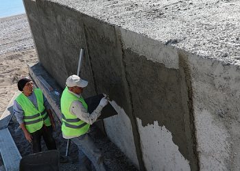 Büyükşehir’in 2. Etap Konyaaltı Kıyı Projesi süratle ilerliyor
