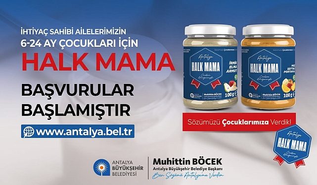 Büyükşehir’in Halk Mama projesi başlıyor