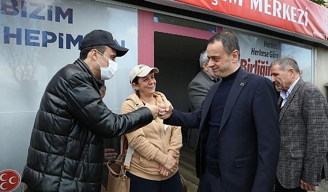 Çetinkaya, “Karamürsel’de Cumhur İttifakı olarak tarih yazacağız”