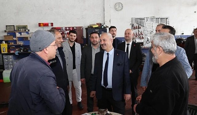 Cumhur İttifakı Lider Adayı Büyükgöz Kocabeton Endüstri’de