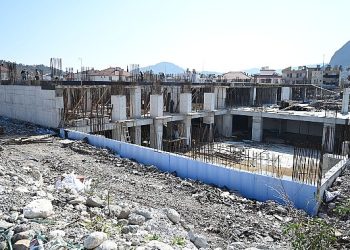 Denizcilik Fakültesi ve yurt binasında çalışmalar devam ediyor