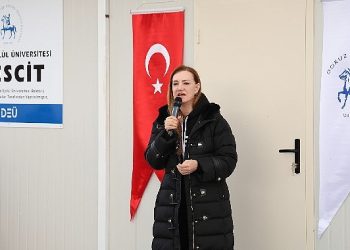 DEÜ zelzelenin yıl dönümünde bölgeyi unutmadı