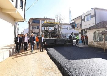 Ertuğrulgazi Mahallesinde 36 Sokak Asfaltlanıyor