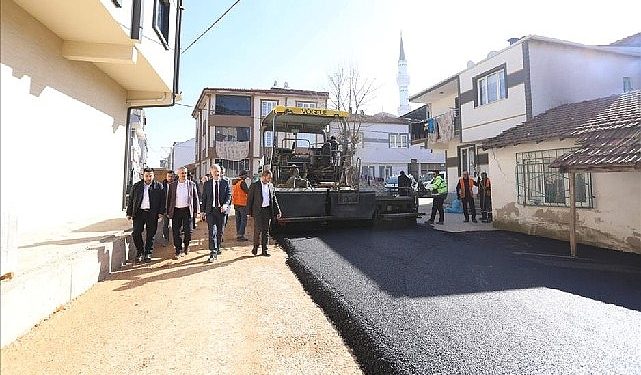 Ertuğrulgazi Mahallesinde 36 Sokak Asfaltlanıyor