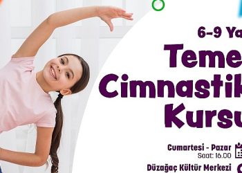 Gölcük Belediyesi tarafından tadilatı tamamlanarak yenilenen Düzağaç Kültür Merkezi’nde temel cimnastik kursu başlıyor