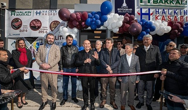 Halkın Bakkalı-Halkın Kasabı, 14’üncü şubesini Şemikler’de açtı
