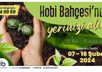 Hobi Bahçelerimizde Yer Almak İster Misiniz?