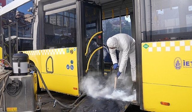 İETT Araçları Her Gün Titizlikle Temizleniyor, Yeni Misyonuna Hazırlanıyor