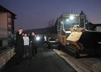 Kartepe FSM’de Asfalt Serimi Tamamlandı