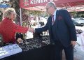 Kemer’de üreten mesken hanımları kermesi yapıldı