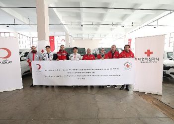 Kore Kızılhaçı’ndan Kızılay’a Büyük Takviye