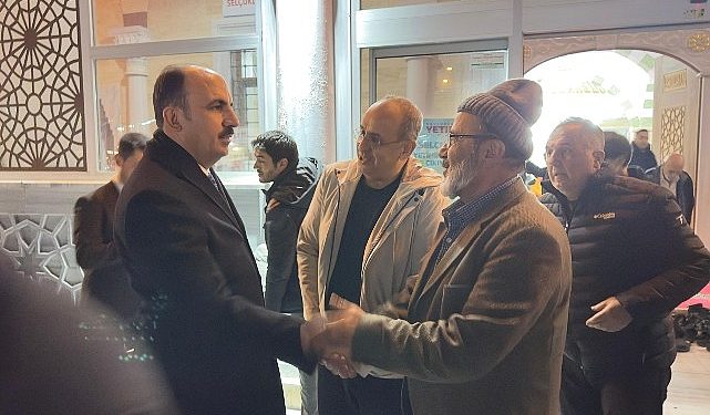 Lider Altay Berat Kandili’nde Konyalılarla Buluştu