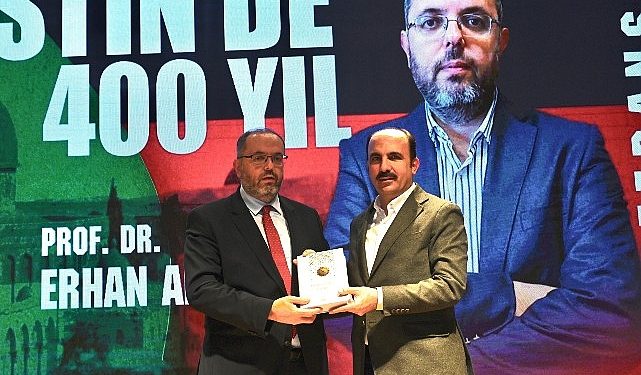 Lider Altay, Prof. Dr. Afyoncu’nun “Filistin’de 400 Sene” Bahisli Konferansına Katıldı