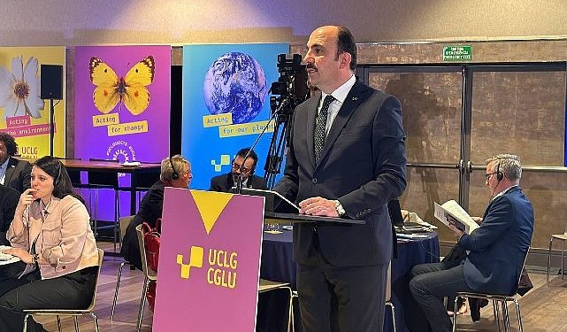 Lider Altay’dan UCLG Toplantısında ABD’li Diplomata İsrail Yansısı