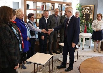 Lider Erdem’e teşekkür ziyareti