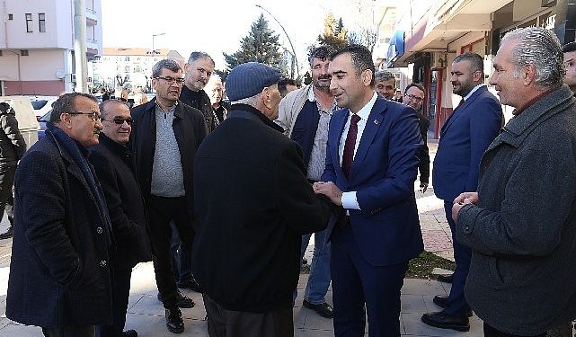 Lider Kalaycı Karaman’ı sokak sokak geziyor
