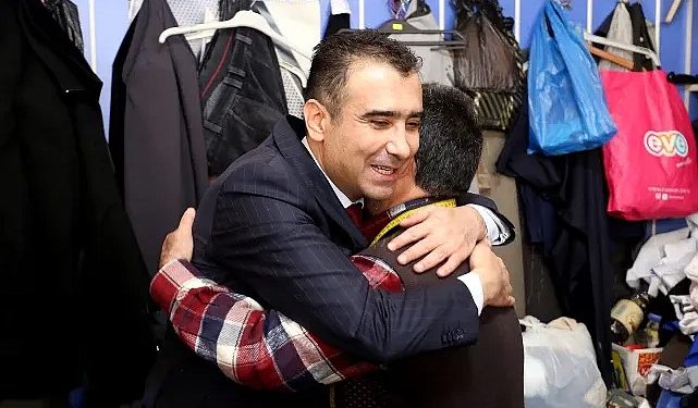 Lider Kalaycı Mansurdede Mahallesi Esnafını Ziyaret Etti