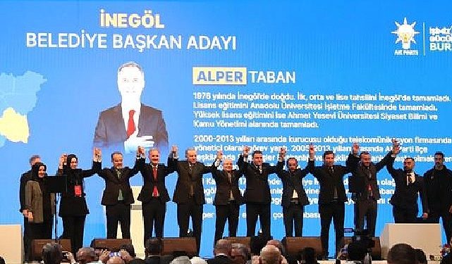 Lider Taban; ”İnegöl Her Şeye Değer” Diyerek Yola Devam