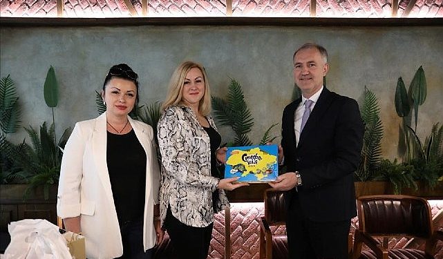 Lider Taban Spor Lisesi’nin Ukraynalı Konuklarıyla Buluştu