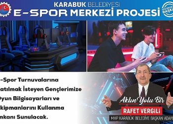 Lider Vergili’den E-Spor Merkezi Projesi