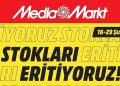 MediaMarkt’ta Stokları Eritiyoruz Kampanyası Devam Ediyor!