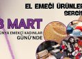 Milas Belediyesi’nden 8 Mart’a Özel El Emeği Eserleri Standı