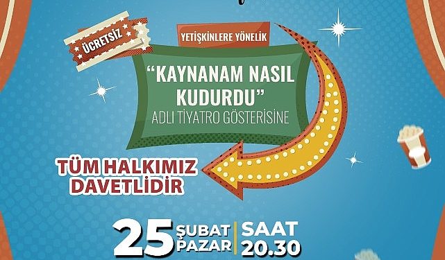 Mustafakemalpaşa Belediyesi Bölge Tiyatrosu, dönem açılışı yaparak seyircileri kahkaha dolu bir serüvene davet ediyor