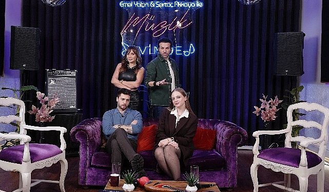 Müzik, cümbüş ve bol sohbet bir ortada