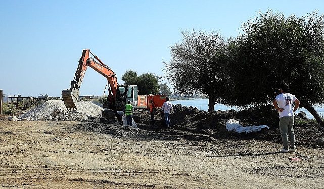 Ören Kanalizasyon Çalışmasının Yüzde 50’si Tamamlandı