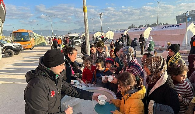 Osmangazi asrın felaketinin yaralarına merhem oldu