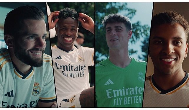 Real Madrid’in yıldızları, Emirates’in yeni reklam sinemasında yer aldı