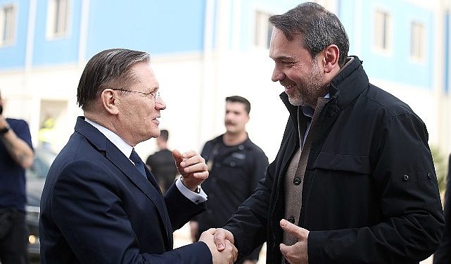 Rosatom Genel Müdürü Aleksey Likhachev İle Güç ve Doğal Kaynaklar Bakanı Alparslan Bayraktar, Akkuyu NGS Alanında Bir Ortaya Geldi
