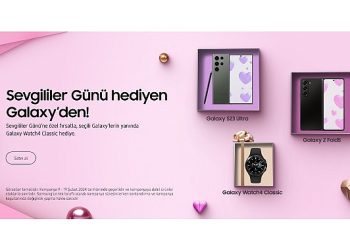 Samsung’dan Sevgililer Günü Periyoduna Özel Kampanya: Galaxy Ailesinden Seçili Telefonları Alanlara, Galaxy Watch4 Classic Hediye!