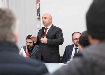 Samsunlulardan Lider Bıyık’a coşkulu karşılama