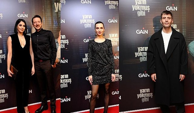 Tûba Büyüküstün ve Halit Ergenç’i buluşturan “Yarın Yokmuş Gibi” dizisine mükemmel gala