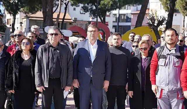 Zelzelede hayatını kaybedenler Seferihisar’da anıldı