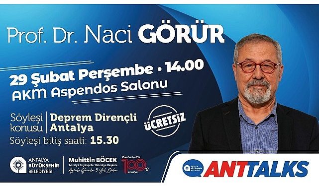 ANTTALKS’ın konuğu Naci Görür