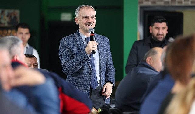 Çiftçi, Şekerpınar esnafıyla bir ortaya geldi