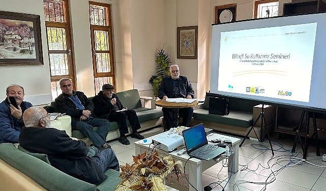 KOSKİ’nin Konya’da Şuurlu Su Kullanımı Seminerleri Emekli Vatandaşlara Ulaşıyor