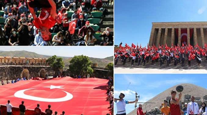 19 Mayıs coşkuyla kutlandı