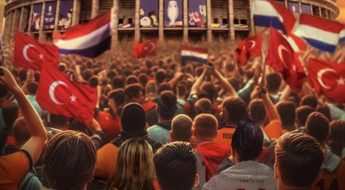 Karşılaşma öncesi Hollanda ve Türkiye’den dostluk paylaşımı