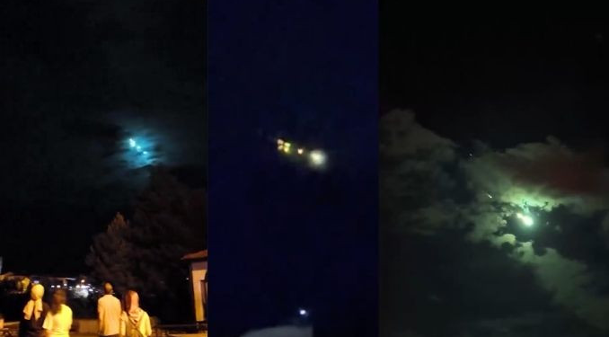 Yurdu birçok bölümünde göktaşı heyecanı!