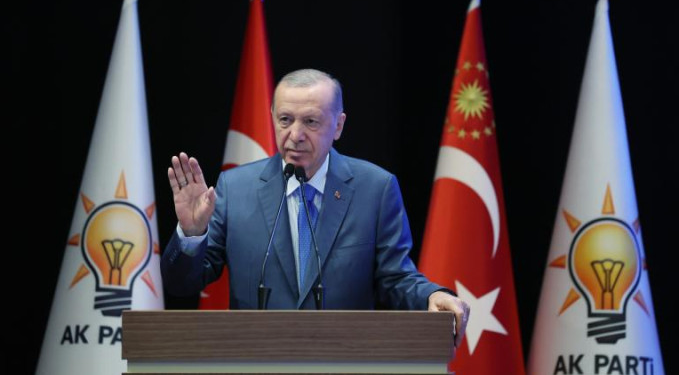 Erdoğan Abbas ile bir araya geldi