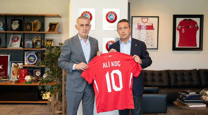 Ali Koç’tan İbrahim Hacıosmanoğlu’na ziyaret