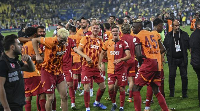 Dev derbide kazanan Galatasaray