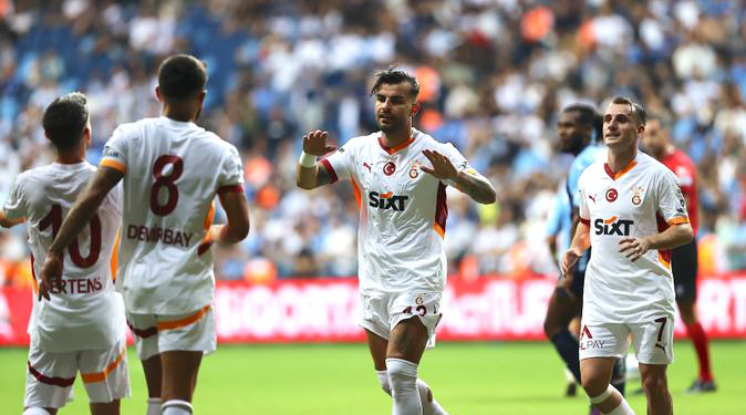 Galatasaray 3 puanı 5 golle aldı